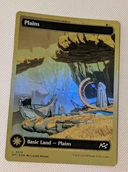 MTG *FOIL 1ST PLACE* Aetherdrift PLAINS #512 NM - Image 1
