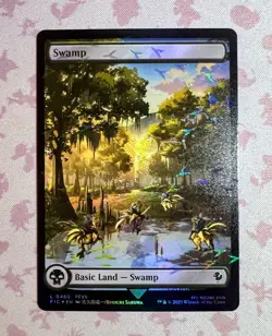 Lot Of 60 Chocobo Track Foil Full Art BASIC LAND NM Final Fantasy MTG Magic - Image 5