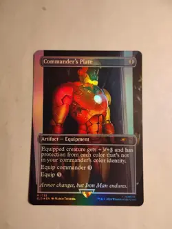 Commander's Plate (1733) (Rainbow Foil) Secret Lair Drop Foil - Image 1
