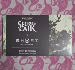 Ghost of Tsushima x Secret Lair Sealed Foil Magic the Gathering MTG In Hand - Image 1