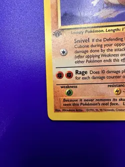 CUBONE #50/64 JUNGLE SET 1ST EDITION 1999 POKEMON TCG - Image 5