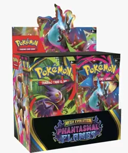 Pokemon: Mega Evolution Phantasmal Flames Booster Display Box (36 Packs) - Image 1