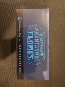 Pokemon Center Exclusive - Phantasmal Flames ETB In Hand Ships Fast - Image 2