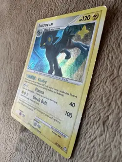 2008 Pokemon TCG DP Legends Awakened Luxray Cosmos Holo Rare 8/146 MP - Image 2