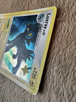 2008 Pokemon TCG DP Legends Awakened Luxray Cosmos Holo Rare 8/146 MP - Image 4