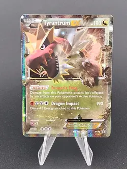 Pokemon Tyrantrum EX XY70 XY Black Star Promo Ultra Rare SEE PICS M - Image 1