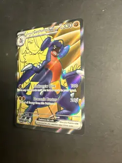 2023 Pokemon Cynthia’s Garchomp ex 204 Black Star Promo SVP Full Art Holo Rate - Image 3