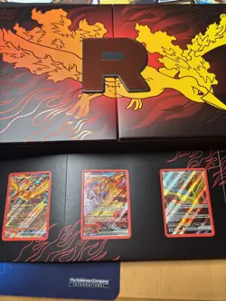Team Rockets Moltres Ex Ultra Premium Collection Promos And Accessories - Image 2