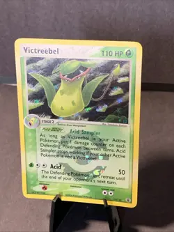 Pokemon TCG Victreebel #17/112 Reverse Holo Rare FireRed & LeafGreen 2004 VTG MP - Image 4
