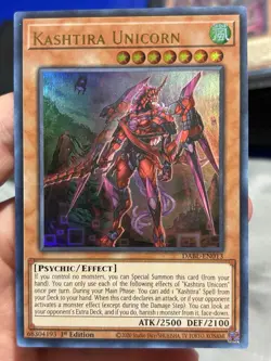 Yu-Gi-Oh! Kashtira Unicorn DABL-EN013 Ultra Rare 1st Edition - Image 1