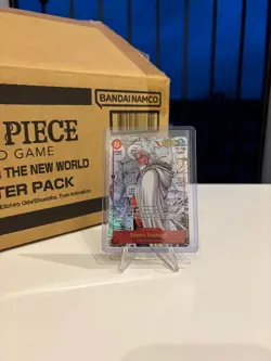 One Piece Silvers Rayleigh OP08-118 Alternative Art Manga Card English Edition - Image 1