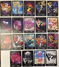 One Piece Don Cards Mixed Lot Of 19 - The Best Vol. 1 - PRB01 - Japanese - Image 1