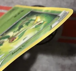 Pokemon TCG: _____'S SNIVY Black Star Promo Jumbo Oversized Card LP/MP Warping - Image 3