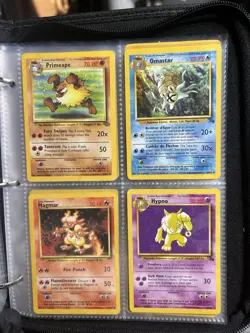 Vintage Pokemon Card Binder Collection Lot of Original Base Set WOTC NM-HP - Image 5