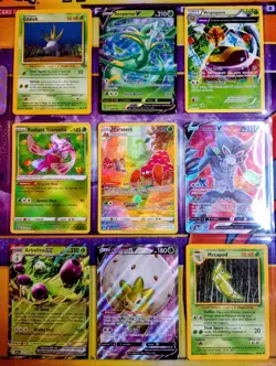 Pokemon TCG: Binder Collection Lot 100 Plus Cards Modern Vintage Full Art & More - Image 1