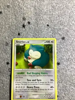 Pokemon Snorlax - 81/111 - Common Rising Rivals TCG Card Non-Holo - Image 2