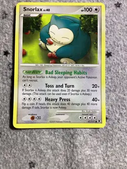 Pokemon Snorlax - 81/111 - Common Rising Rivals TCG Card Non-Holo - Image 3