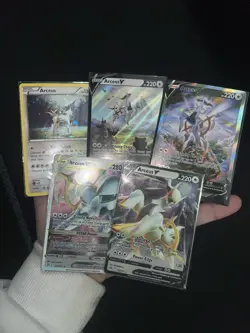 Huge Arceus Lot Pokemon Card Collection Tcg Full Arts Holos Promos NM+ - Image 1