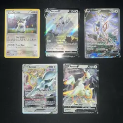 Huge Arceus Lot Pokemon Card Collection Tcg Full Arts Holos Promos NM+ - Image 2