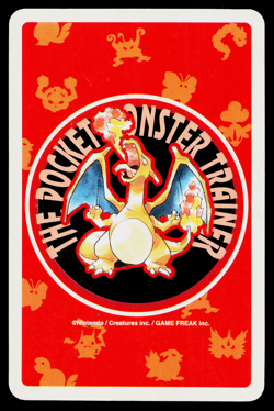 Bulbasaur Ace of Diamonds 1996 Red Playing Cards Pokemon Japanese Lightly Played - Image 2