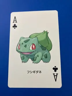 Bulbasaur Pokemon Playing Poker Card Fire Red Charizard Nintendo From Japan - Image 3