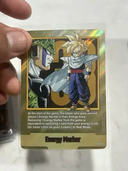 Dragon Ball Super Card Game Energy Marker E-81 Gold Foil - Image 1