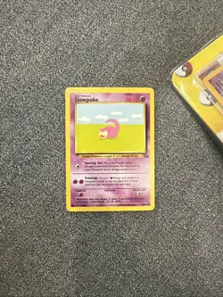 Pokemon TCG Slowpoke Fossil Unlimited Common Card 55/62 - Image 1