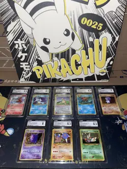 Pokemon Vintage Graded Card Lot #2 Japanese - CGC (High End) - Image 1