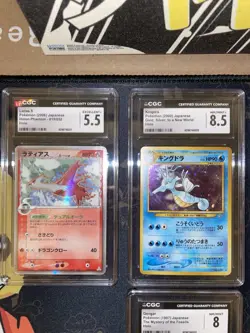 Pokemon Vintage Graded Card Lot #2 Japanese - CGC (High End) - Image 2