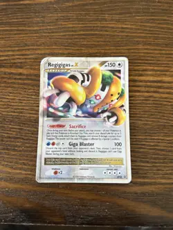 Regigigas LV.X DP30 Black Star Promo Holo Pokemon TCG Card - Image 1