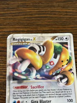 Regigigas LV.X DP30 Black Star Promo Holo Pokemon TCG Card - Image 2