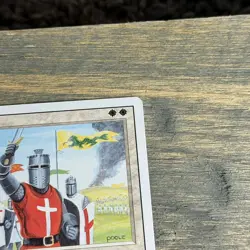 Vintage 1994 MTG Crusade Revised Edition Card RARE BANNED - Image 4