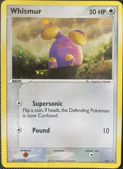 Whismur - 019 (EX Deck Tin) 019 Nintendo Holo (See Photos) - Pokemon Card - Image 1