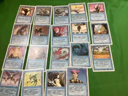 Magic The Gathering Revised Card Lot of 111 cards no duplicates (3) - Image 1