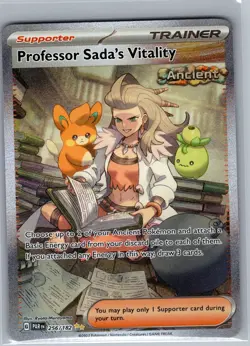 Professor Sada's Vitality - 256/182 SV04: Paradox Rift - Pokemon Card - NM - Image 1