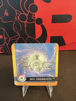 Pokemon Card Vintage 1998 Action Flipz Edition Holo Magnemite/Magneton #26 - Image 1