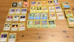Pokemon WOTC 175 Cards Lot (all WOTC Era Cards) Rares, 1st Ed, And More - Image 1