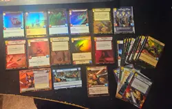 STAR WARS UNLIMITED LEGENDS OF THE FORCE LOT OF 10 FOIL CARDS + 22 MORE - Image 1