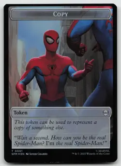 Copy 1 // Human Citizen 4 Double-Sided Token T Foil Marvel's Spider-Man - Image 1