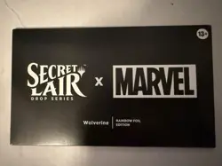 MTG Secret Lair x Marvel's Wolverine - Rainbow Foil Edition (SLD) New Sealed - Image 1