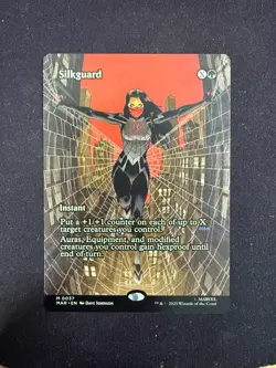 Silkguard (BORDERLESS) Marvel's Spider-Man - Magic/MTG - Image 1