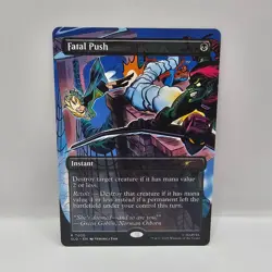Fatal Push NM #7020 Regular (Colors) MTG Secret Lair - Image 1