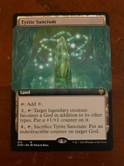 MTG Tyrite Sanctum Extended Art Kaldheim NM - Image 1
