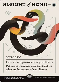 Sleight of Hand - Foil Promo Secret Lair Promos NM MTG - Image 1
