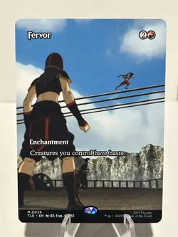Fervor (Borderless) 29 M Avatar: The Last Airbender: Eternal-Legal NM MTG - Image 1