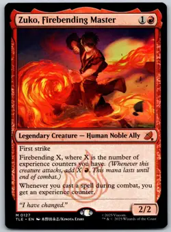 Zuko, Firebending Master M Avatar: The Last Airbender: Eternal-Legal 127 NM - Image 1