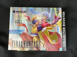 Magic The Gathering TCG Final Fantasy Factory Collector Booster Sealed - Image 1