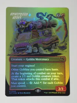 Howlsquad Heavy (Borderless) (First-Place Foil) Aetherdrift Foil - Image 1