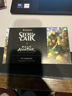 MTG Secret Lair x Avatar: The Last Airbender - My Cabbages! - Rainbow Foil - Image 1