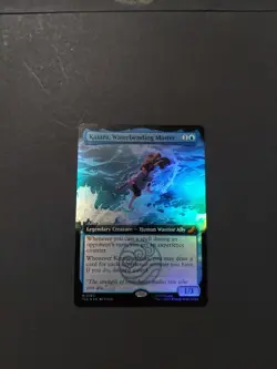 MTG Avatar The Last Airbender Katara, Waterbending Master Extended Art Foil 0180 - Image 1